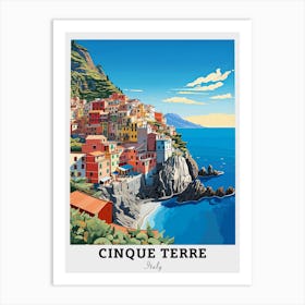 Cinque Terre Travel Art Print