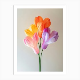 Dreamy Inflatable Flowers Cyclamen 3 Art Print