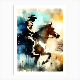 Creative Horse Beauty Illustration Nr 126 Art Print