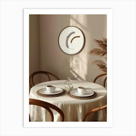 Dining Room 3 Art Print