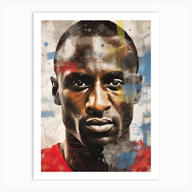 Patrick Vieira (2) Art Print