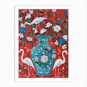 Chinese Vase Art Print