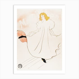 May Milton, Henri de Toulouse-Lautrec Art Print