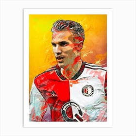 Robin Van Persie Art Print