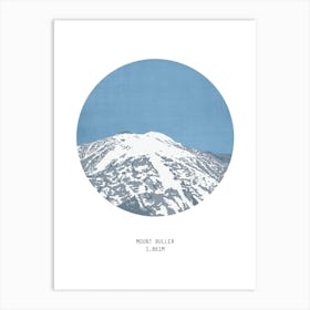 Mount Buller Australia Mountain Art Print