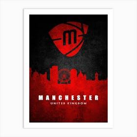 Manchester Magic Art Print