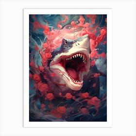 Tiger Shark Art Print