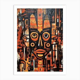 African native art Art Print