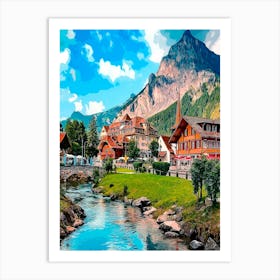 Switzerland 2 Art Print