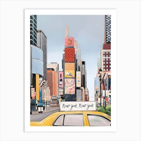 Times Square New York Art Print