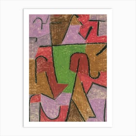 Paul Klee - Indianisch Art Print