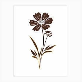 Cosmos Flower Art Print