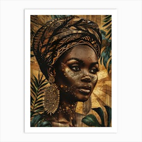 African Woman 79 Art Print