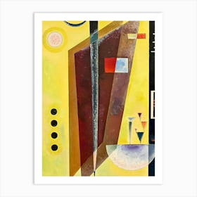 Wassily Kandinsky Abstract By Person 5 Art Print