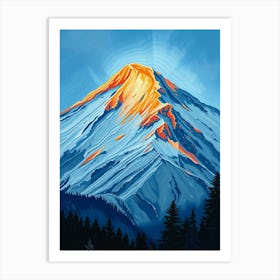 Mt Hood 2 Art Print