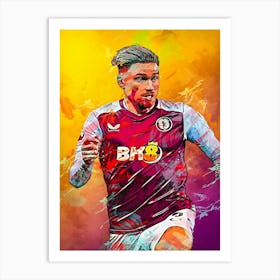 Matty Cash Art Print