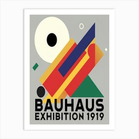 Bauhaus Exhibition 19 Affiche