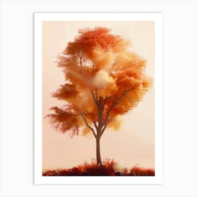 Fall Tree, Fall Colors, Autumn Collection 1 Art Print