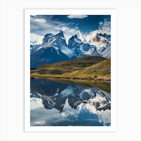 Chilean Mountains 2 Art Print