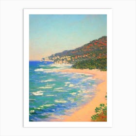 Balmoral Beach Australia Monet Style Art Print