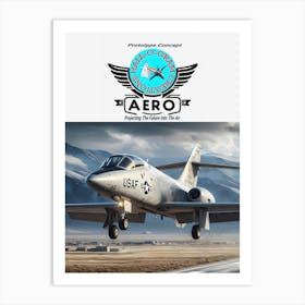 Hall-O-Gram Creations Aero Prototype Concept ~Reimagined 50 Art Print