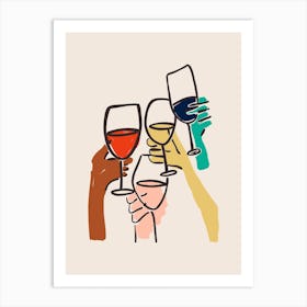 Cheers Art Print