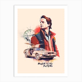 Marty Mcfly Art Print