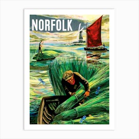 Norfolk, Coast, Great Britain Art Print