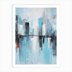 New York City Skyline 10 Art Print