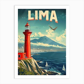 Lima Peru Art Print