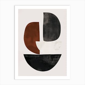 La Tuque Stone Park Bauhaus Minimalist Art Print