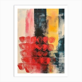 Abstract Painting Without Any Obvious Meaning Art Print