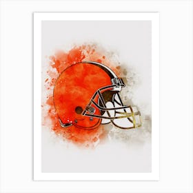 Cleveland Browns Painting Art Print