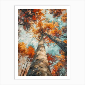 Autumn Trees 11 Art Print