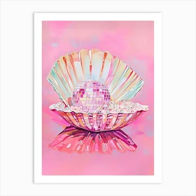 Disco And Pearl Art Print