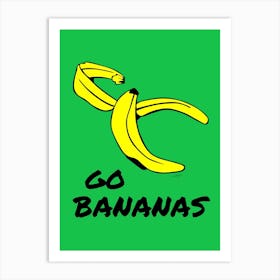 Go Bananas Art Print