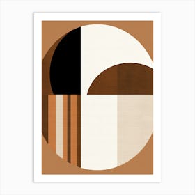 Noir Bauhaus Melody Art Print