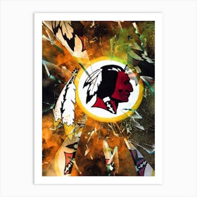 Washington Redskins Art Print