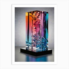 Lucite Sculpture Art Print