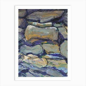 Stone Wall Art Print