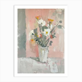 A World Of Flowers Marigold 1 Painting Art Print