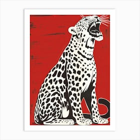 'Jaguar' 3 Art Print