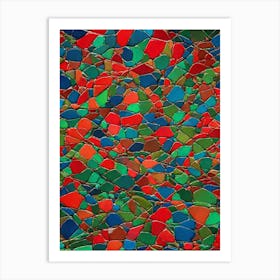 Mosaic Tile Art Print