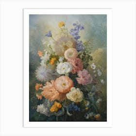 Flowers In A Vase 82 Art Print