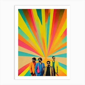 Shankar Mahadevan Colourful Pop Art Art Print