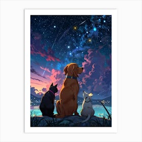 Starry Night 112 Art Print