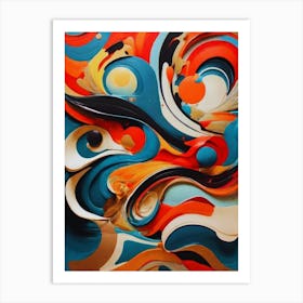 Abstract Painting 12 Art Print