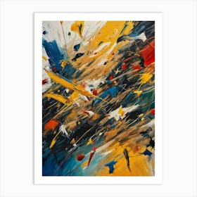 Abstract Painting 48 Art Print