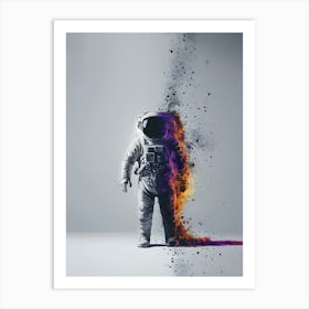 Astronaut In Space 24 Art Print