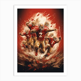 San Francisco 49ers 2024 Print 03 Art Print